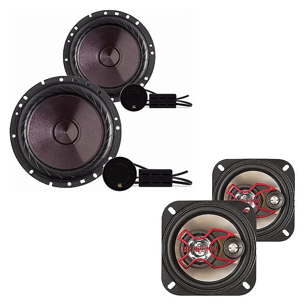 Kit Alto-Falantes Cs60P + Alto-Falante B3X40X - Bravox