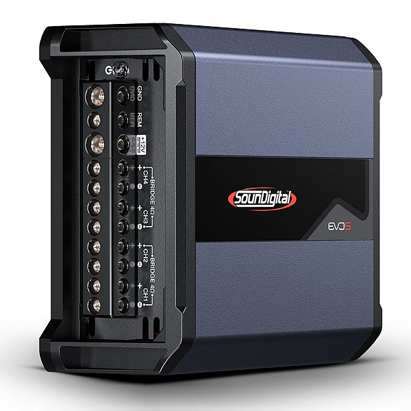 Módulo Amplificador Digital Sd 600.4-4 Evo 5.0 600W Rms 4 Ohms 4 Canais Classe D - Soundigital
