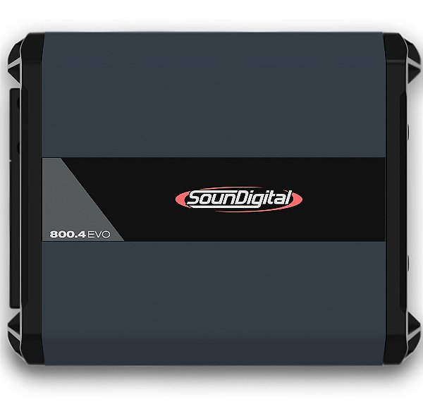 Módulo Amplificador Digital Sd 800.4 Evo 4.0 800W Rms 2 Ohms 4 Canais Classe D - Soundigital