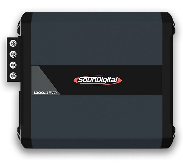 Módulo Amplificador Digital Sd 1200.4 Evo 4.0 1200W Rms 1 Ohm 4 Canais Classe D - Soundigital