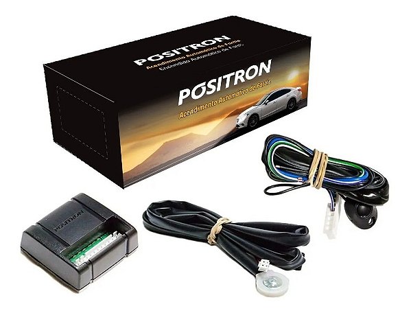 Módulo De Automação Do Sistema De Iluminação Hl200 Universal 12V 24V Acendimento Automático Dos Faróis Carro E Caminhão - Positron