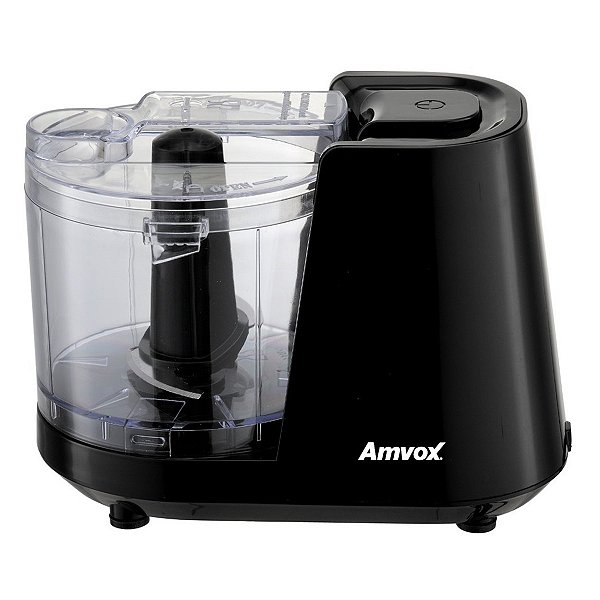 Mini Processador Apr 1001 Black Preto 100W 350Ml Silencioso 110V - Amvox