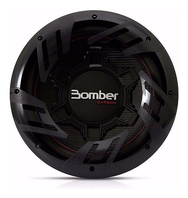 Subwoofer Carbon 12 Polegadas 250W Rms 4 Ohms Bobina Simples - Bomber
