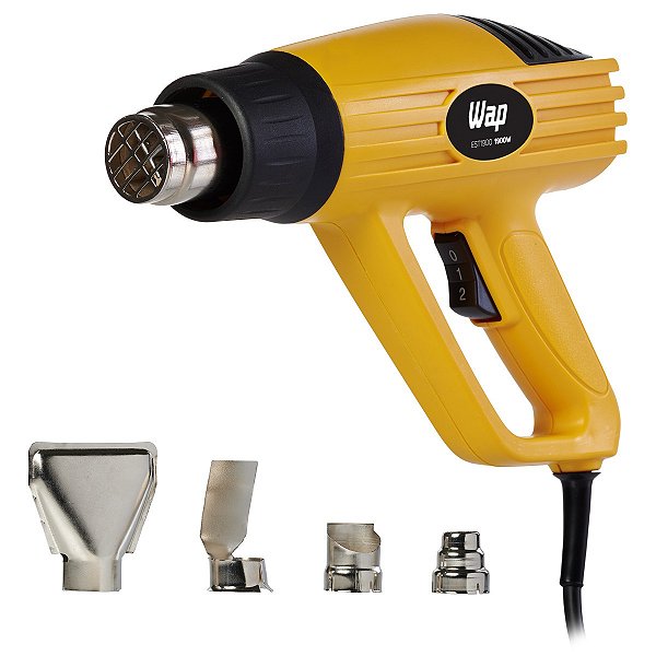 Soprador Térmico Wap Vap Profissional Est1900 600° 5 Bicos 110V 220V