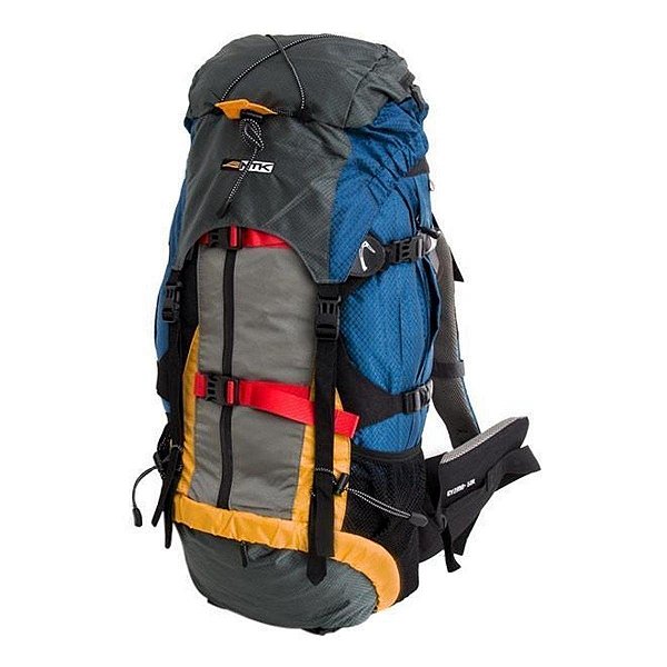 Mochila Gyzmo 50L Gt Cinza E Azul - Nautika Ntk