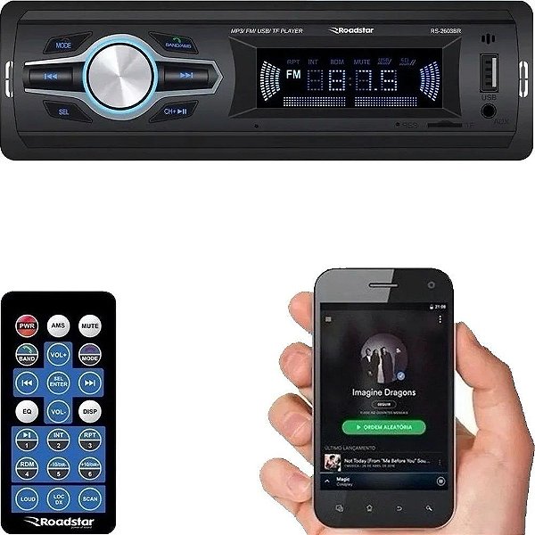 Auto Radio Rs2603Br Roadstar
