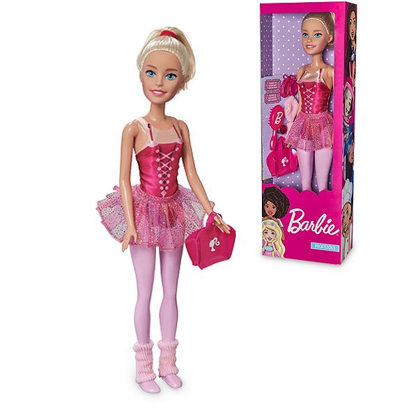 Boneca Boneca Barbie Profissões Bailarina Large Doll Da Pupee 67 Cm - Mattel