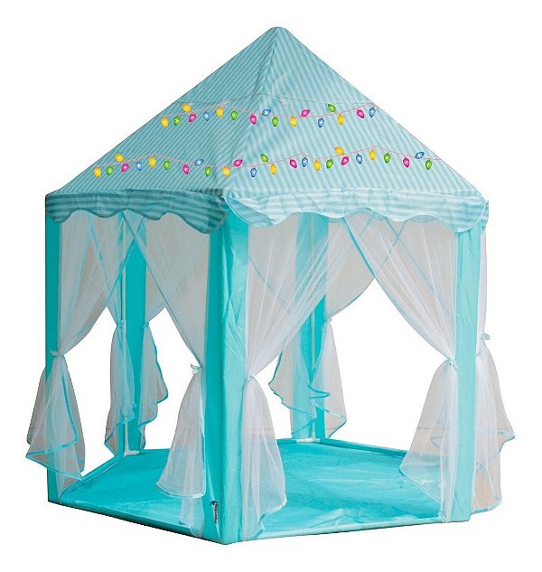 Barraca Divertida Infantil Com Luzes De Led Azul - Importway