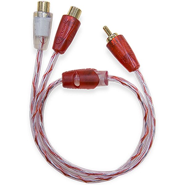 Cabo Y Coaxial 1 Macho 2 Fêmeas Série Bronze - Stetsom