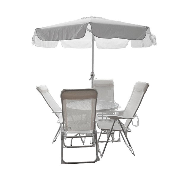 Conjunto Monaco 4 Cad. Al. Txt+Mesa+G.Sol