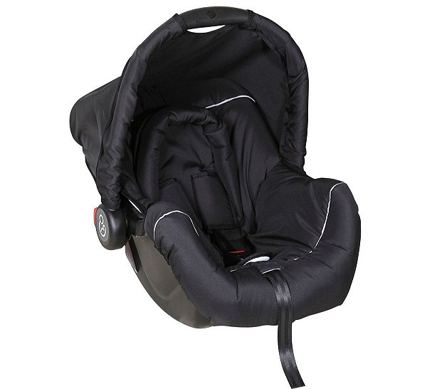 Bebê Conforto Galzerano Piccolina Para Crianças Até 13Kg 8140Pptc Preto/Preto/Cinza - Galzerano