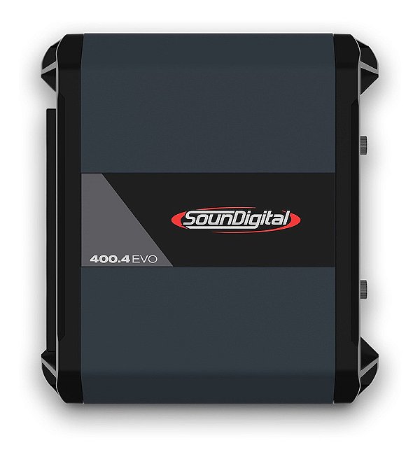 Módulo Amplificador Digital SD400.4 400W RMS 2 Ohms 4 Canais  EVO 4.0 - Soundigital