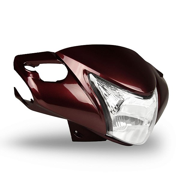 Farol Compl C/Caren. C/Freio A Disco Biz 125 + Ex Vermelho 2012 Nao Original
