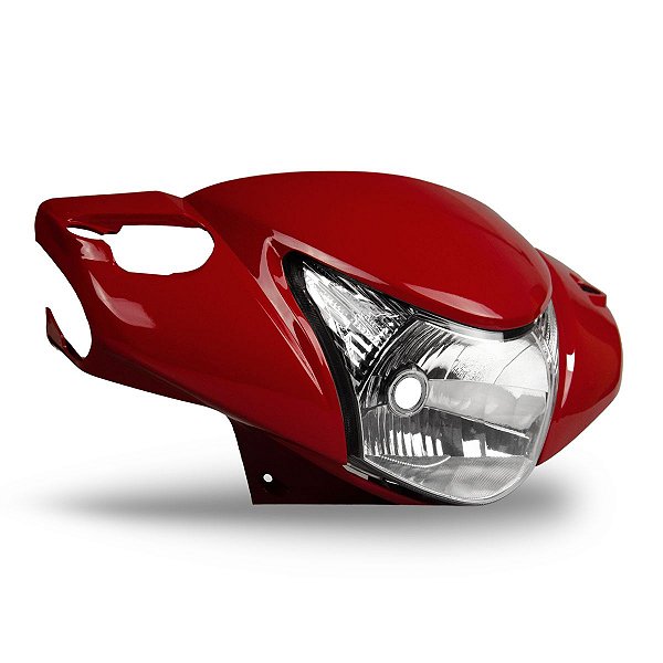 Farol Compl C/Caren. C/Freio A Disco Biz 125 Ex Vermelho Perol 15 A 17 N. Orig.