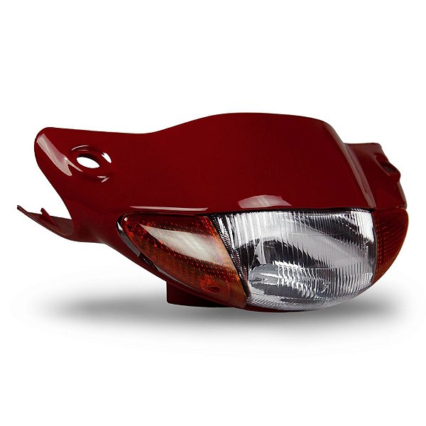 Farol Compl. C/ Caren.E Piscas Compat. A Biz 100 98/99/00/01 Vermelho. - N Orig