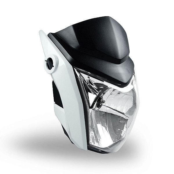 Farol Compl. C/Car. E Lat. Titan 150 Esd/Ex 2014 Titan 150 Ex 2015 Bco - Nao Or