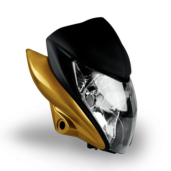 Farol Compl. C/Carenagem E Lat. Compat.Cb 300 2009 A 2011 -Amarelo Per- Nao Orig