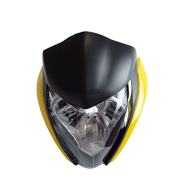 Farol Compl.C/Caren E Laterais Cb 300 12/13 Amarelo - Nao Original