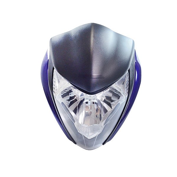 Farol Compl.C/Caren E Laterais Cb 300 2011 Azul Metalico - Nao Original