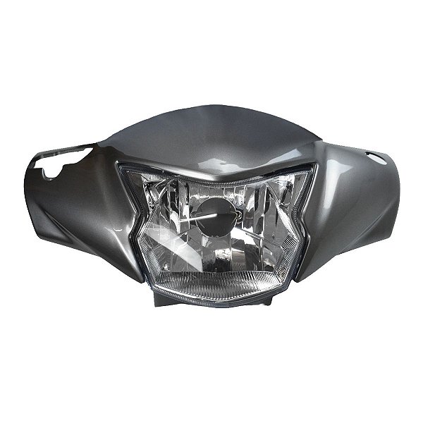 Farol Compl.C/Caren.C/Freio A Disco Biz 125 2019 A 2020 Prata Met.-Nao Orig.