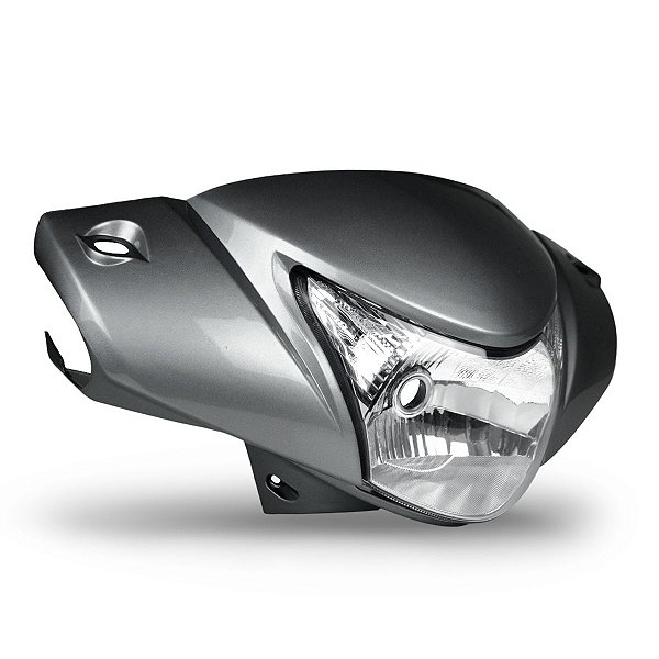 Farol Compl.C/Caren.S/Freio A Disco Biz 125 Es - 2015 Prata Met - Nao Original