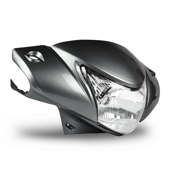 Farol Compl.C/Caren.S/Freio A Disco Biz 125 Ks Es - 2012 Prata - Nao Original