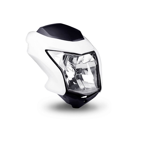 Farol Compl.C/Carenagens Int. E Ext.Nxr 160 Bross 2015 A 2018 Branco - Nao Orig.