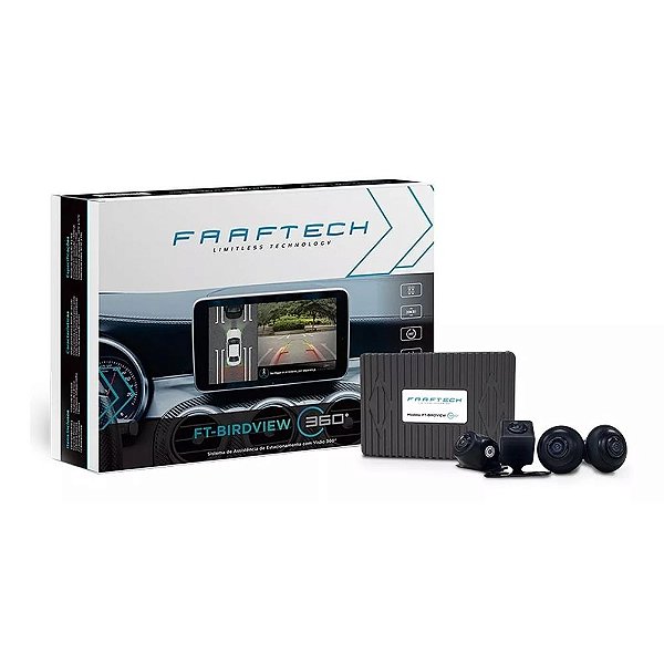 Sistema De Assistência De Estacionamento Com Visão 360° Ft-Birdview 360° - Faaftech