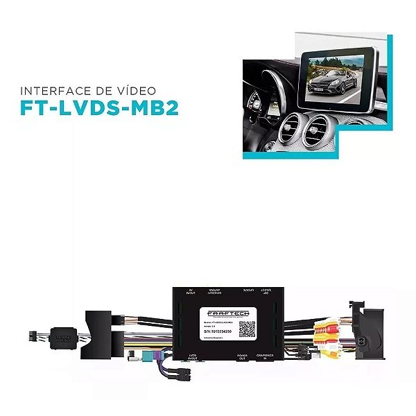 Interface De Vídeo Ft-Lvds-Mb2 - Faaftech