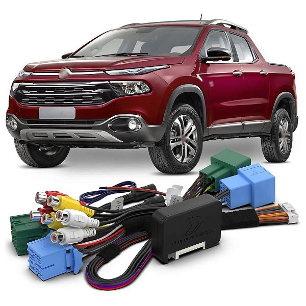 Interface Desbloqueio de Vídeo Fiat Toro Strada Jeep Renegade Ft-Vf-Uc4 - Faaftech