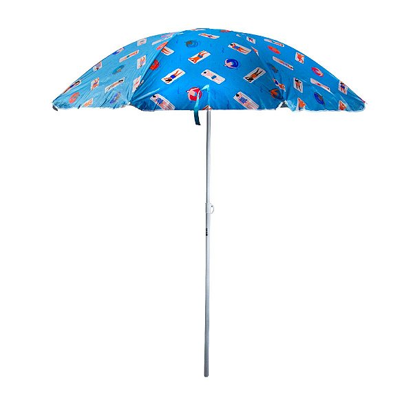 Guarda-Sol Fashion Trendy Praia Azul