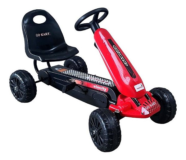 Kart Pedal Infantil Vermelho Bw219Vm