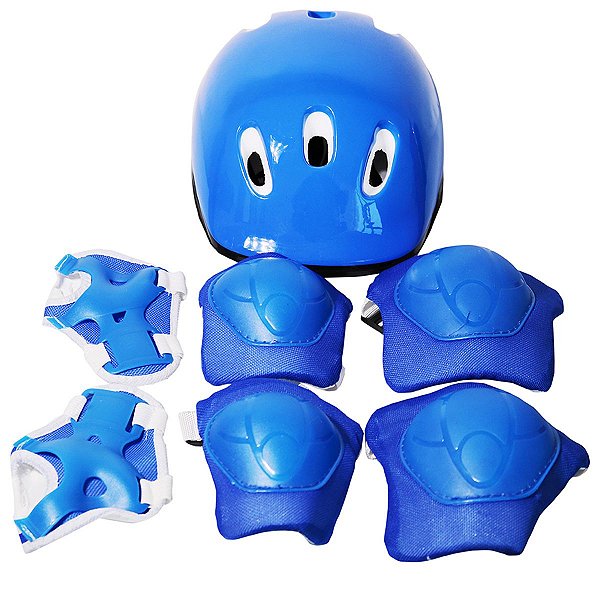 Kit De Protecao Infantil Azul Bw106Az