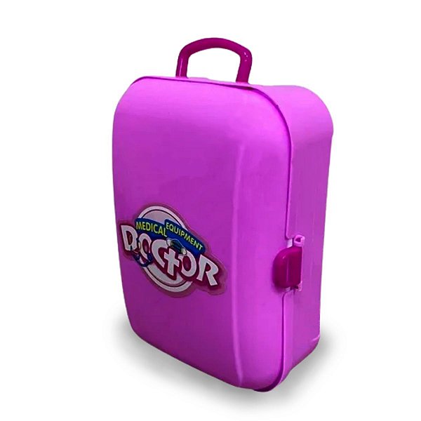 Kit Medico Infantil Maleta Rosa Bw161Rs