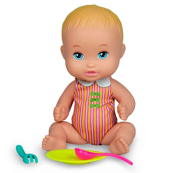 Little Mommy - Papinha - Loira Mattel