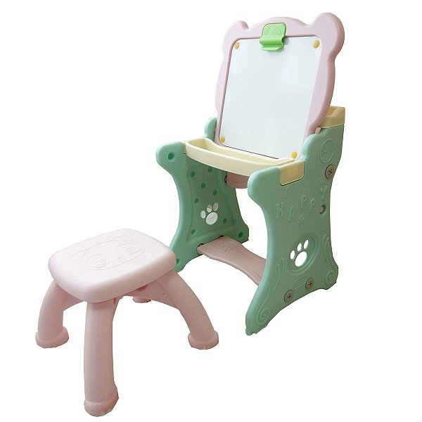 Mesa E Lousa Pintura Rosa Bw076Rs