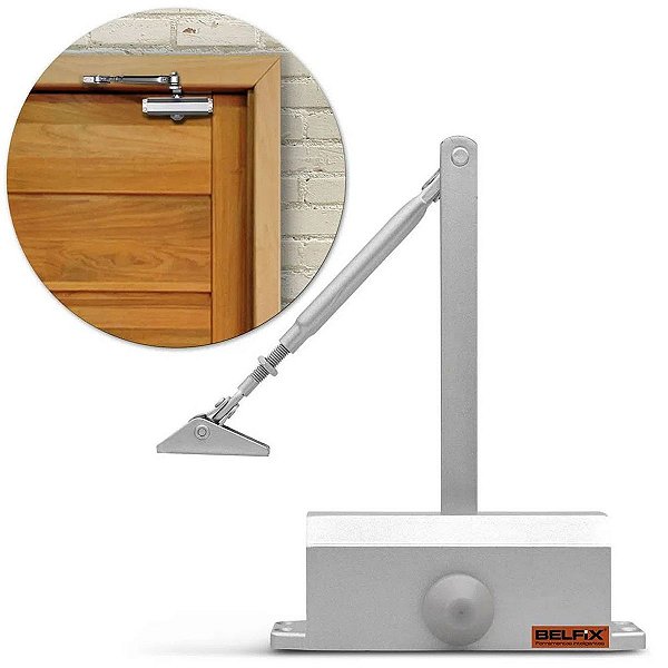 Mola Aerea Para Portas 60 Kg - Prata (206000)