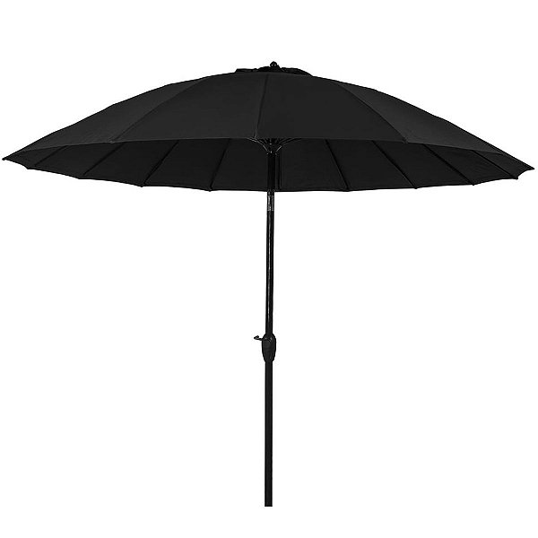 Ombrellone Chino 2,5 M Mult Varetas Fv Artic. Maniv. Preto
