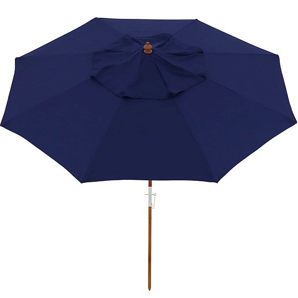 Ombrellone Poliester Treviso 2,40M Azul Marinho - Fsc 100% - Apcer - Coc 150691
