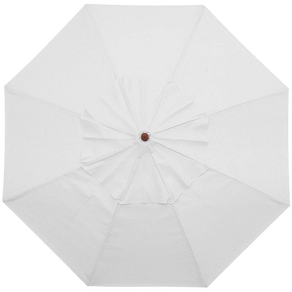 Ombrellone Poliester Treviso 2,40M Branco - Fsc 100% - Apcer - Coc 150691