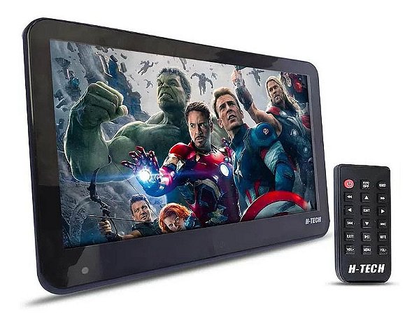 Tela De Encosto 10 Polegadas Full HD Espelhamento Android e IOS USB SD Mp5 ET-1000 - H-Tech