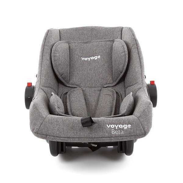 Cadeira Infantil Beta Voyage Mescla Cinza - 0 Meses a 13kg Estrutura Leve Resistente Bebê Conforto