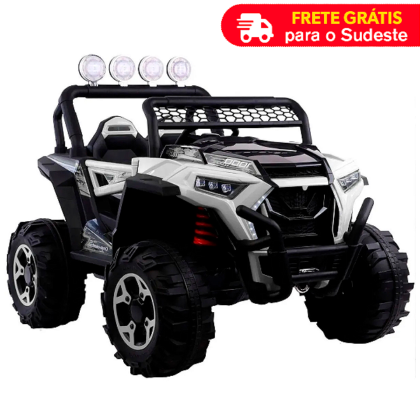 Carrinho Infantil Grande Controle Remoto Recarregavel 4x4