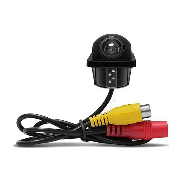Câmera De Ré Automotiva Tartaruga Wide Iluminação Mínima 0.2 Lux Resolução 420TVL 12V Ângulo Para Visão 110° Tech One