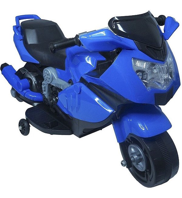Moto Eletrica Infantil Menino Menina 6v Azul - Importway - Auto Equip