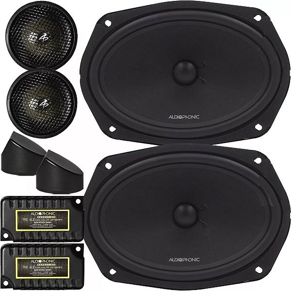 KIT 2 VIAS 6X9 - 80W