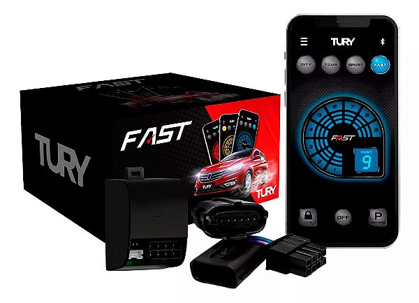 Módulo Variador De Avanço Plug And Play Função Parking Tury Melhor Resposta De Aceleração Controle Painel Ou Celular