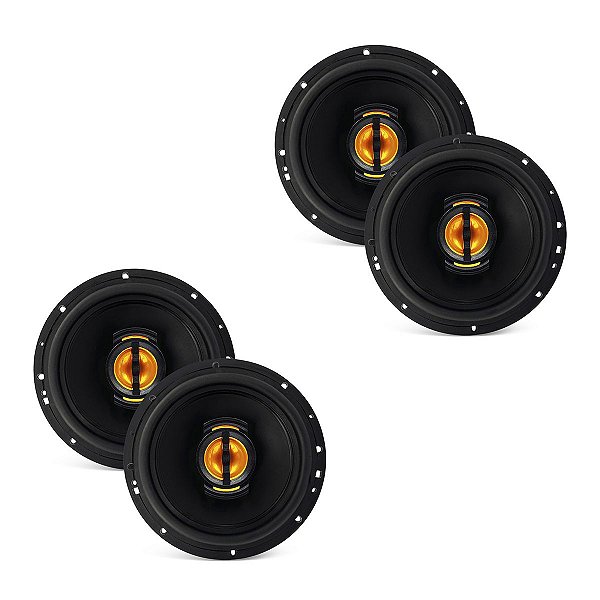 2 Pares Alto Falantes 6 Polegadas JB Flex Le Son 110Wrms 220W Pico Máximo 4 Ohms Automotivo