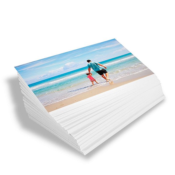 25 Pacotes de Papel Glossy Adesivo para Impressora A4 com 20 Unidades - Portway