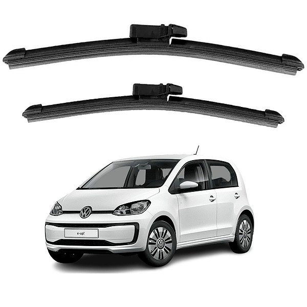 Palheta Volkswagen UP 2014 até 2023 Limpador de Para-brisas Automotivo Lado Motorista Passageiro